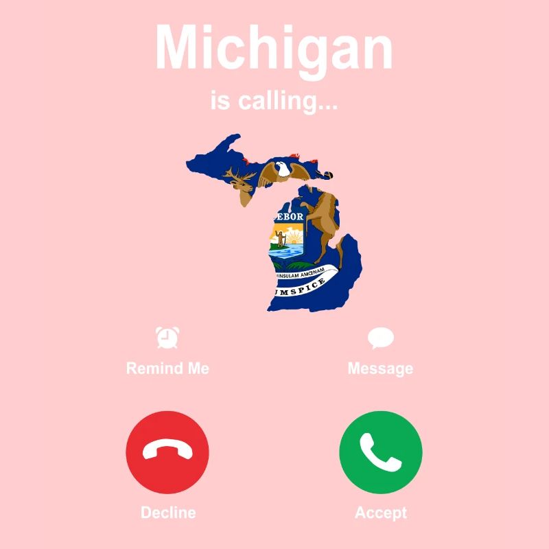 Reisendes Michigan geschenk