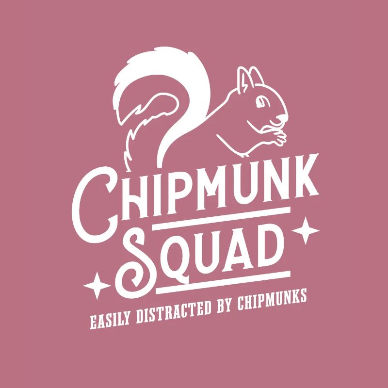 Chipmunk Squad Squirrel Forest Animal