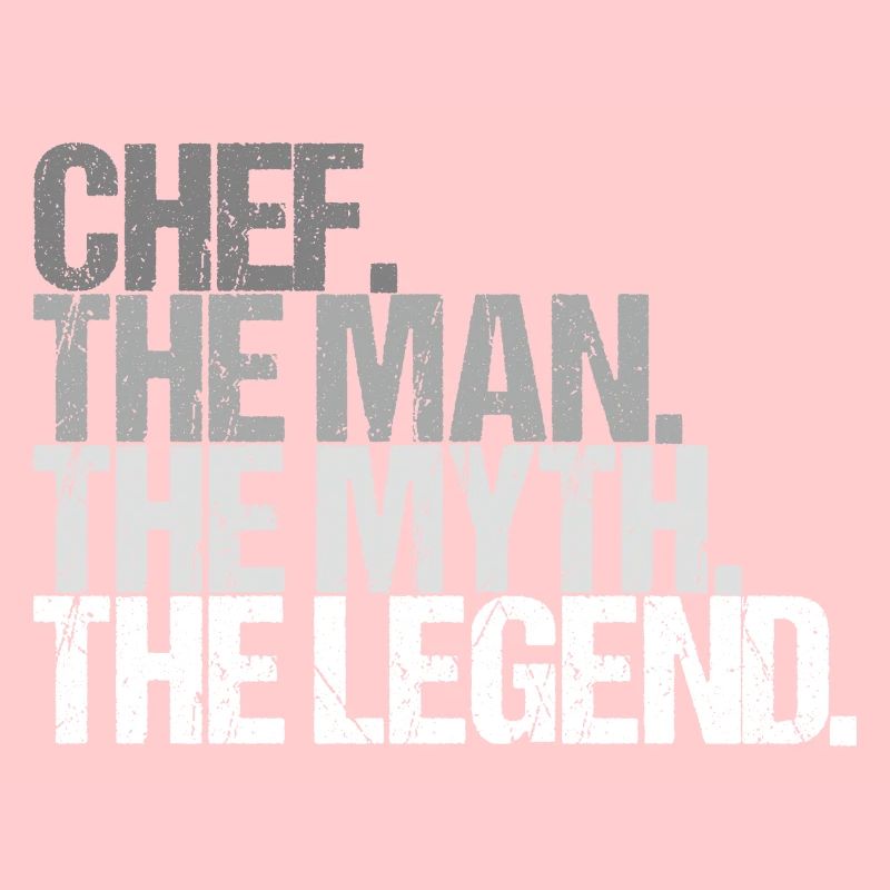 Chef The Man The Myth La Légende Idée Cadeau