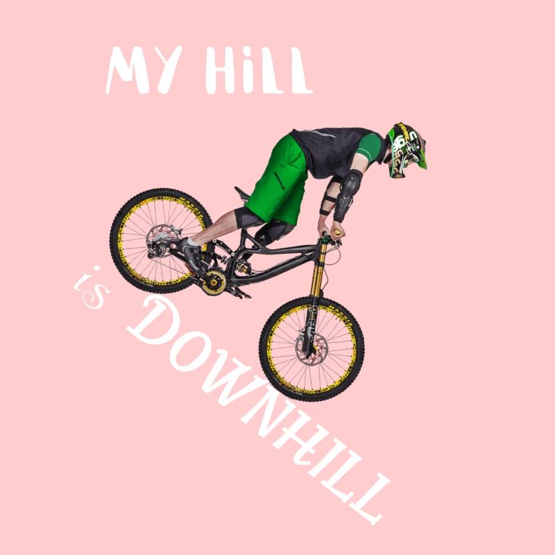 downhill