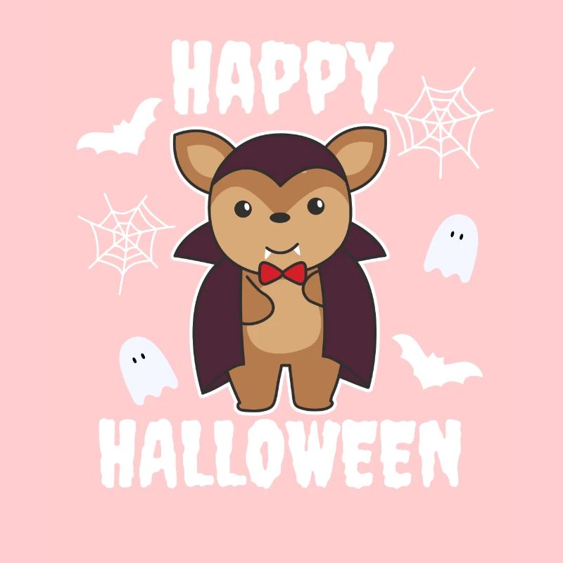 Deer Happy Halloween Cute Devil Vampire Costume