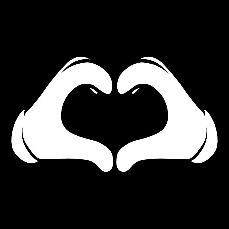 Comic Heart Hand | Great Gift For People You Love