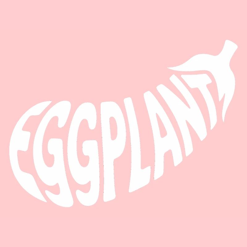 Eggplant - Cool Vegetable Logo