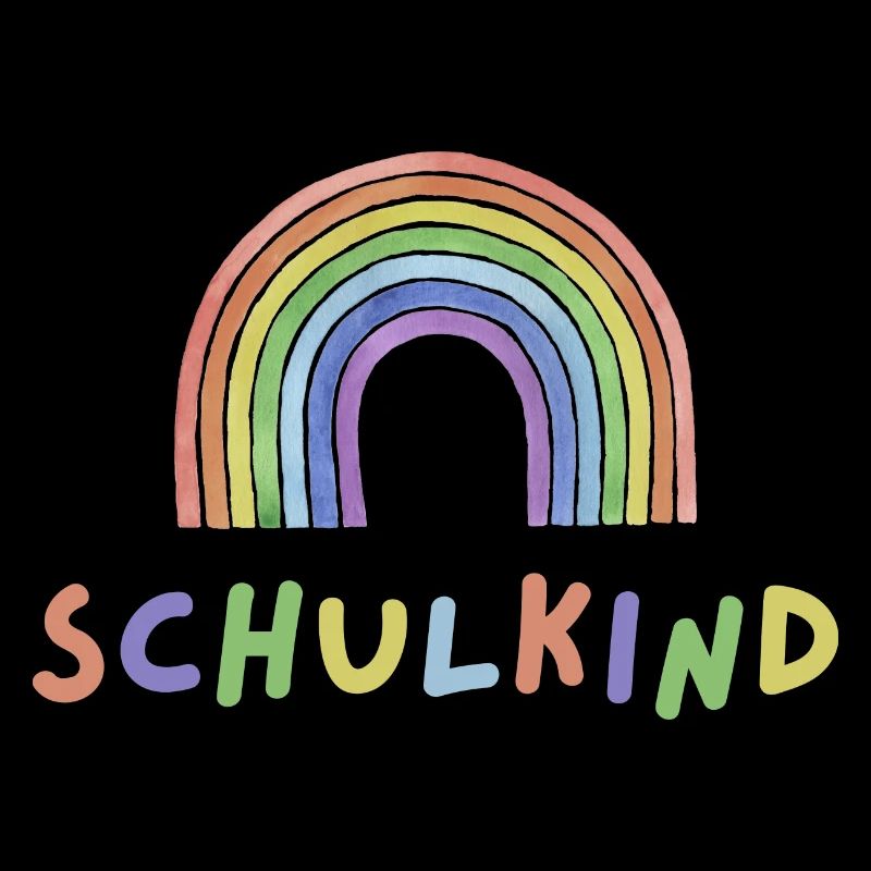 Schulkind | Einschulung | Schulstart | Regenbogen