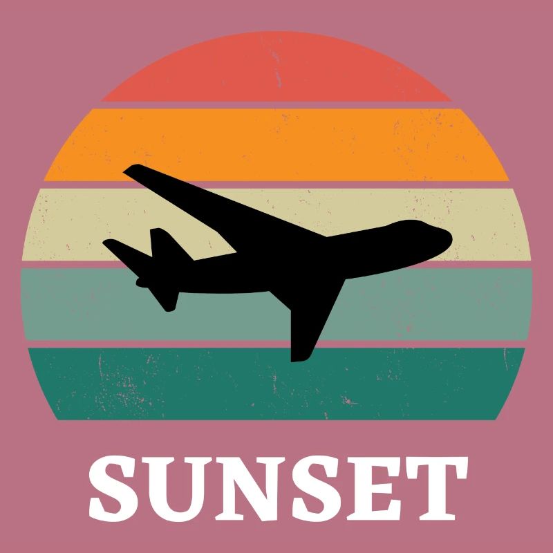 Sunset Flugzeug Design