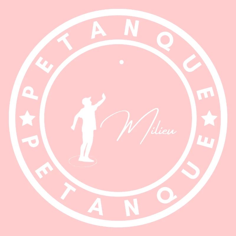 boule logo silhouette milieu