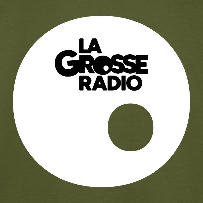 LaGrosseRadio Logo GrosseCaisse White 4x