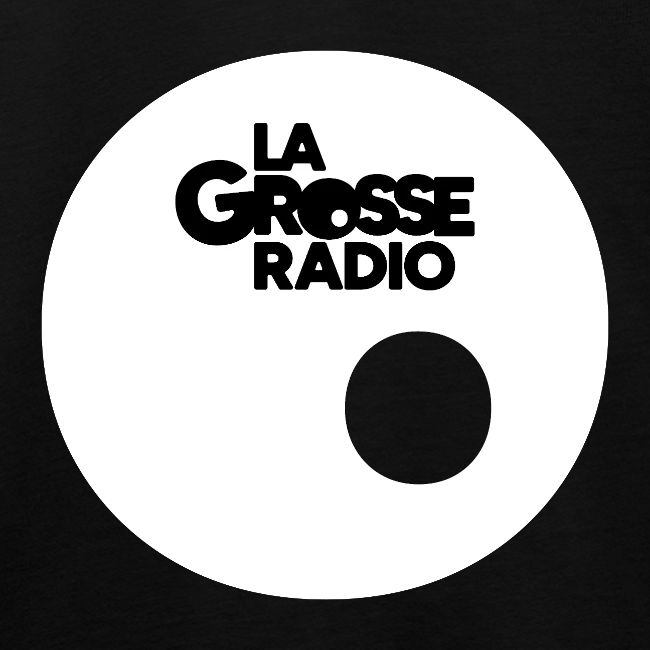 LaGrosseRadio Logo GrosseCaisse White 4x