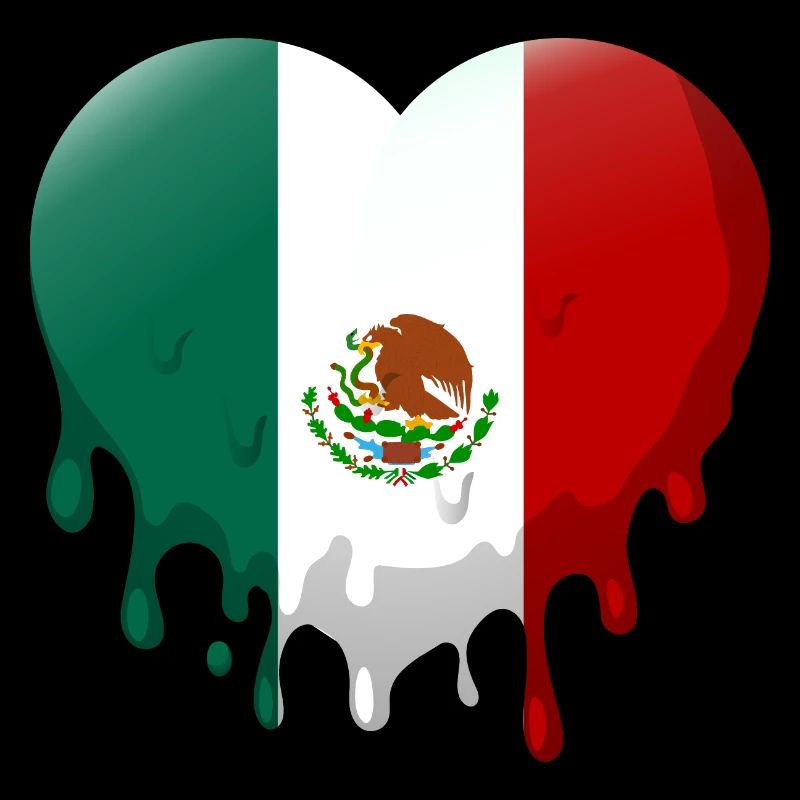 Drapeau du Mexique Drapeau mexicain Mexique Amérique du Sud