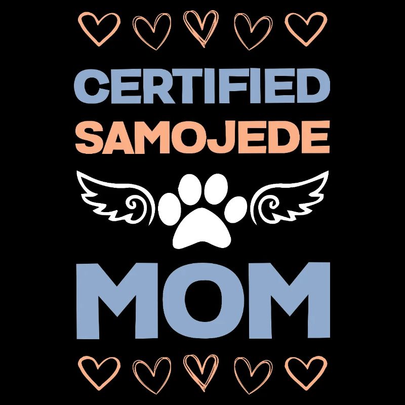 Certified Samoyed Mom Wings