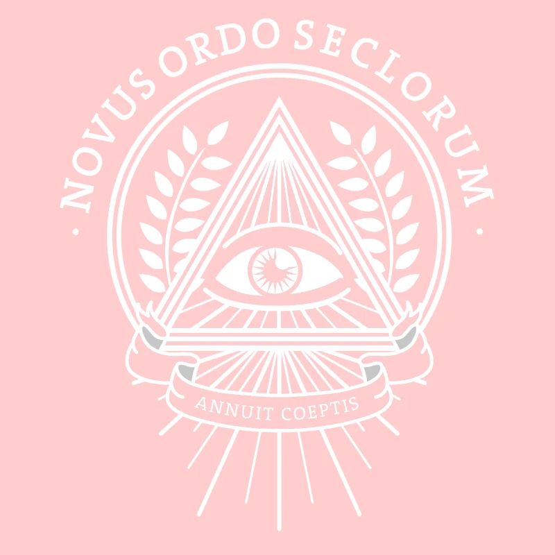 Société secrète de la pyramide de l’œil de conspiration des Illuminati