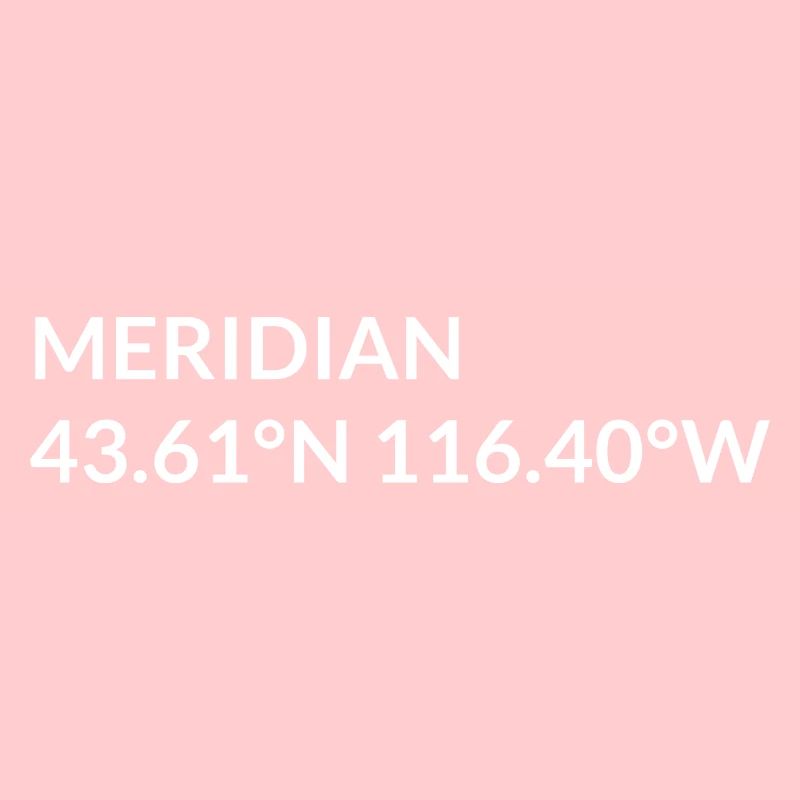 Meridian, Idaho, USA Coordinates
