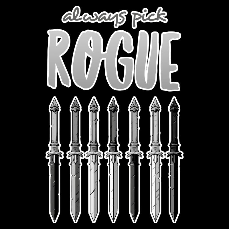 Always Pick Rogue - grey