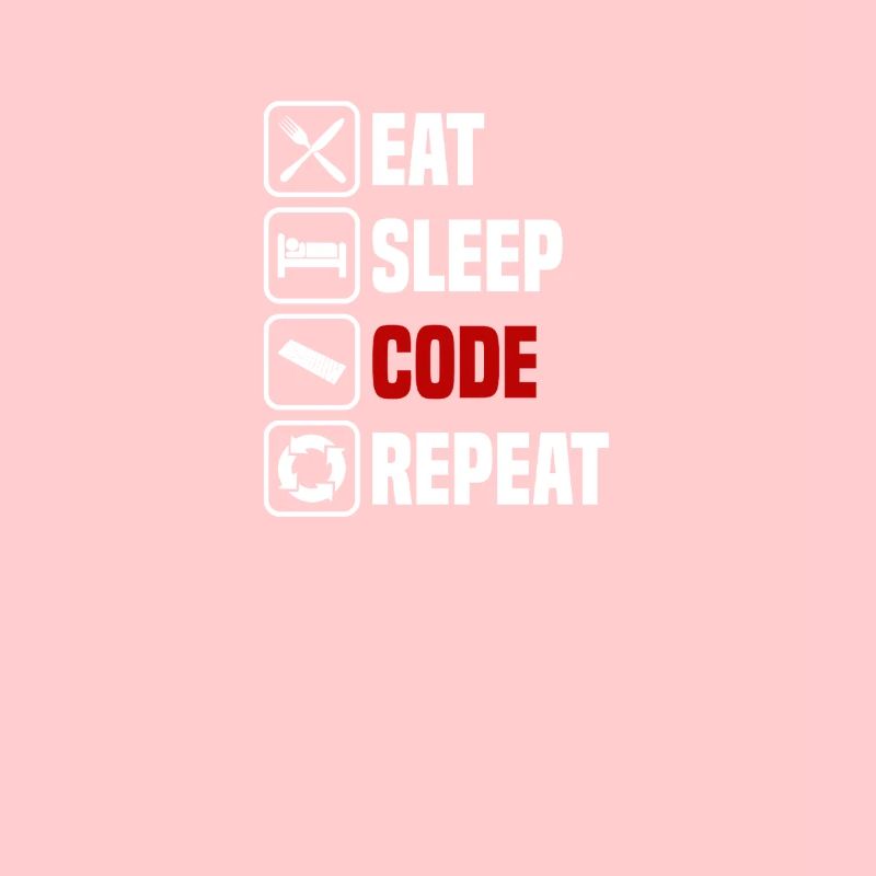 Manger, dormir, programmer, répéter