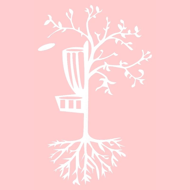 Disc Golf Tree Frisbee Game Player
