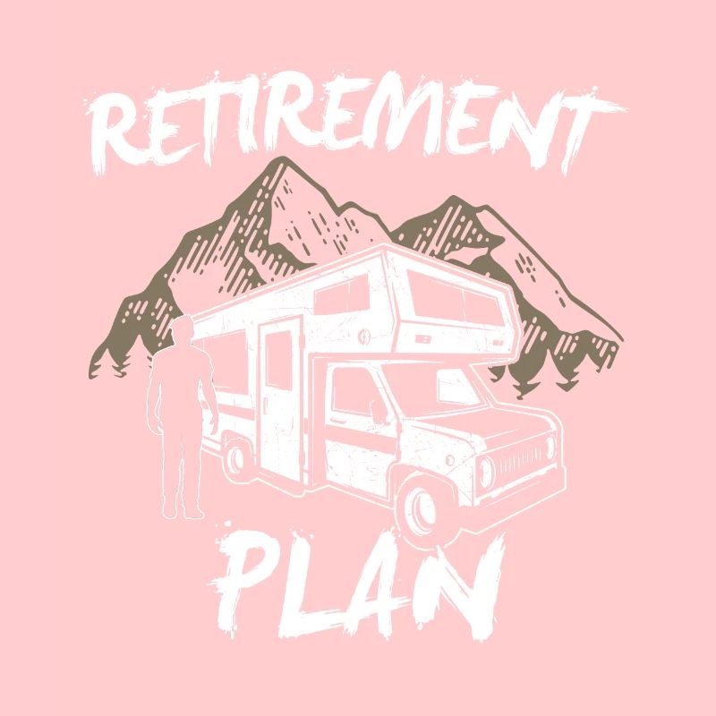 Plan de retraite Camping dans la montagne cadeau