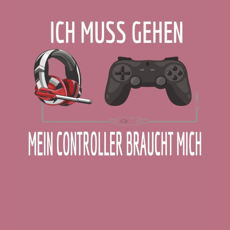 Ich muss gehen Gaming Headset Controller Gamer