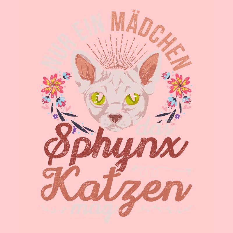 Nur ein Mädchen das Sphynx Katzen mag Sphynx Katze