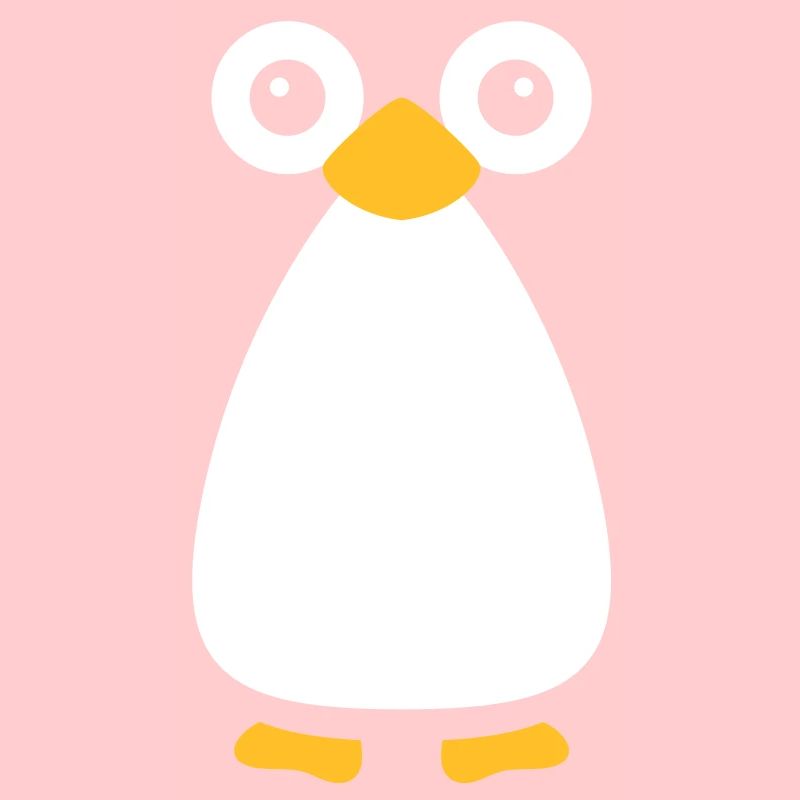 Cute Vector Penguin