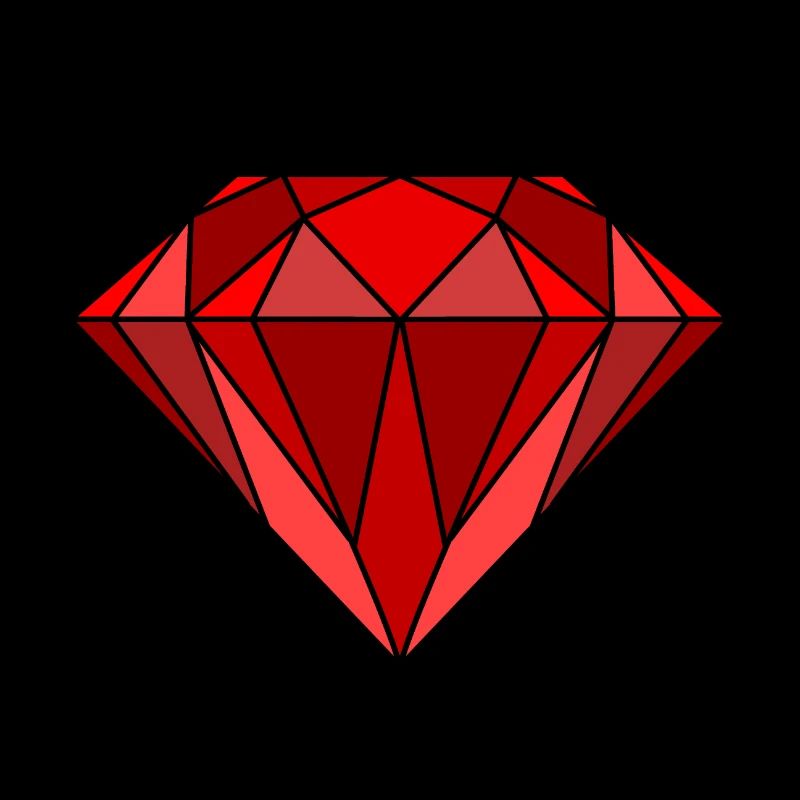 Diamant en rouge