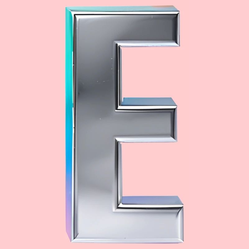 Chrome ,, E " Métallisé