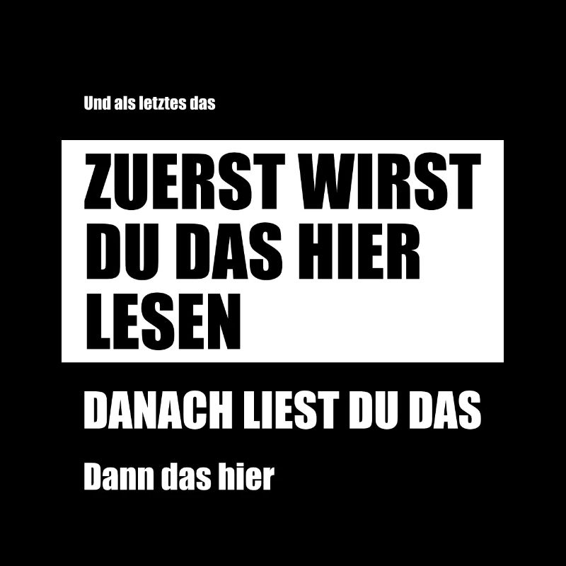 Lustiger Spruch