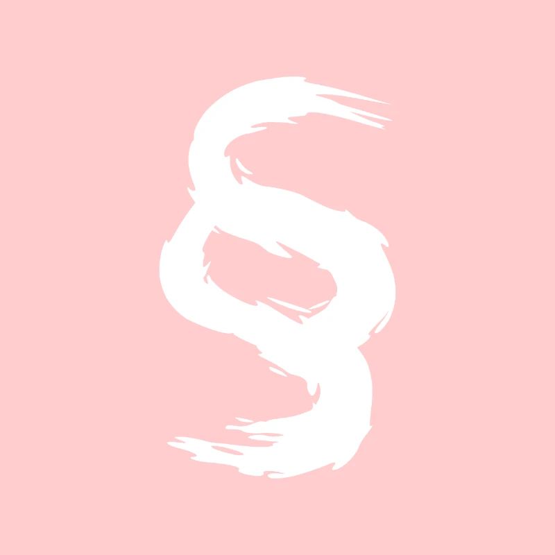 Paragraphe symbole signe brosse blanc