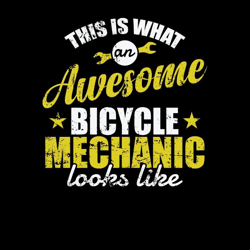 This is what awesome Bicycle Mechanic looks like