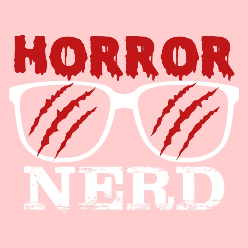 Conception de nerd d’horreur pour un fan de films d’horreur