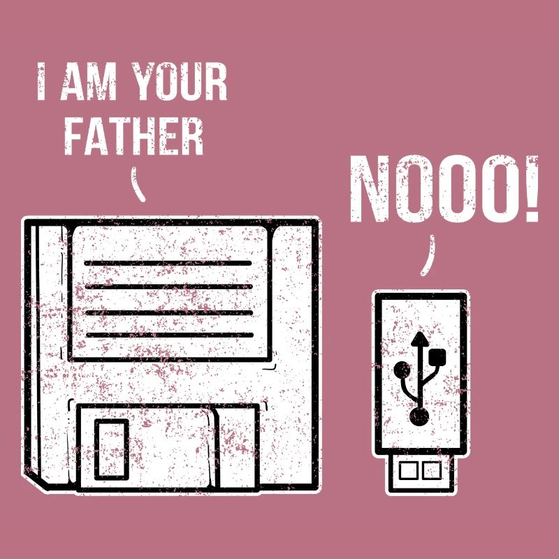 IT Programmer Im Your Father Diskette