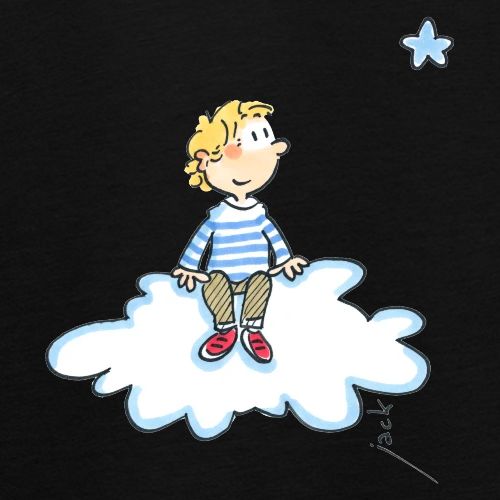 067 enfant sur nuage