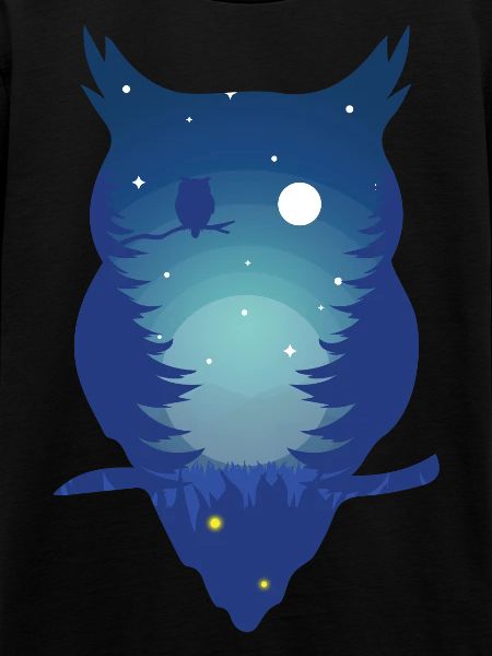 Blaue Eule