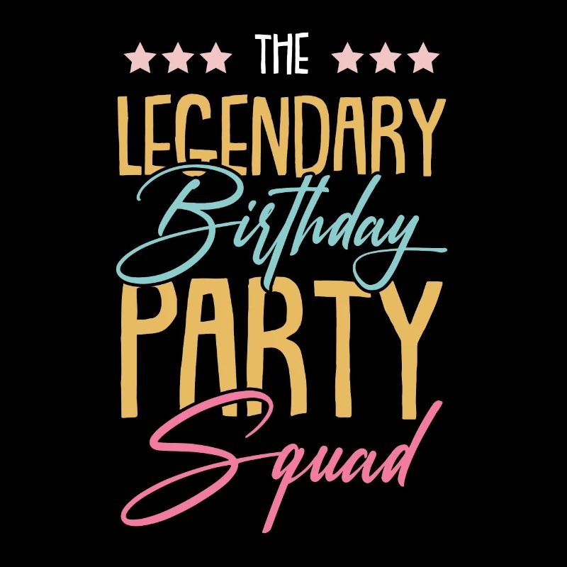 Squadra della festa di compleanno