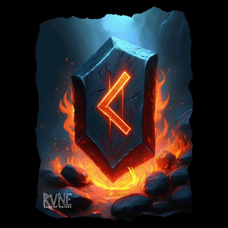 Kenaz Runen Artwork