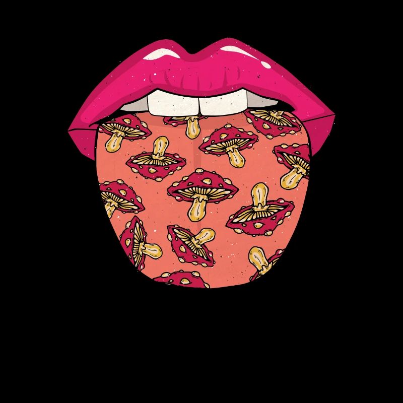 Cueilleurs de champignons Langue de champignons