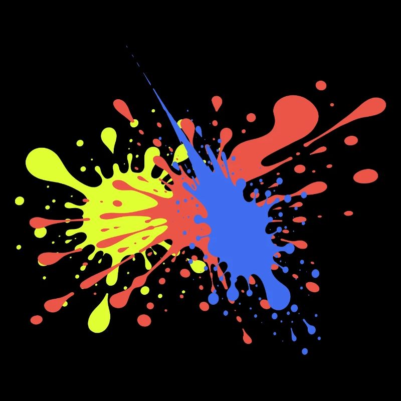Colorful Splashes Geschenkidee lustig