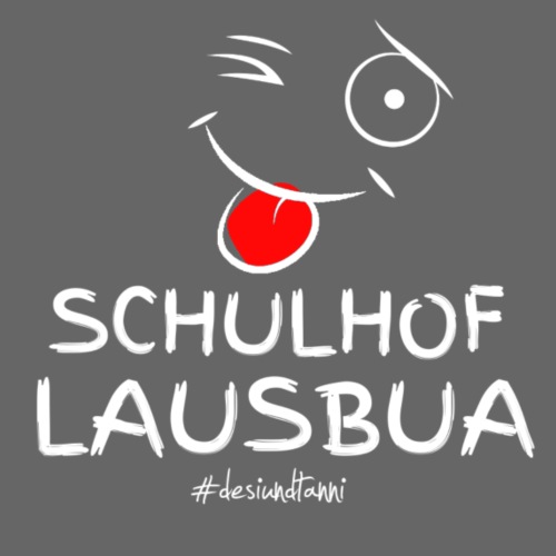 Schulhoflausbua - Kinder Premium T-Shirt