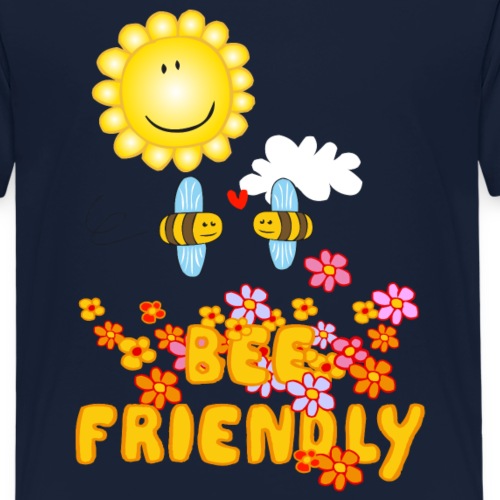 Bee Beautiful Collection - Bee Friendly - Kinderen Premium T-shirt