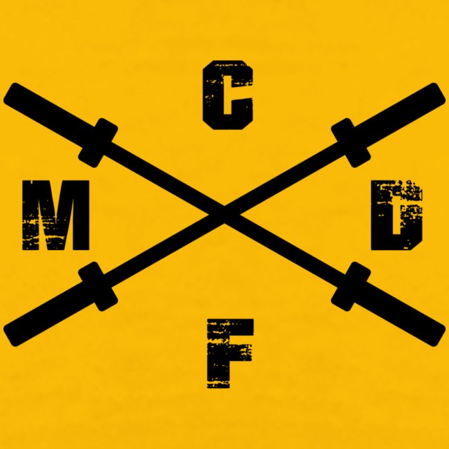 CFMD Legacy & Crossed Barbells dunkel