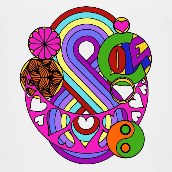 Colour Love Mandala