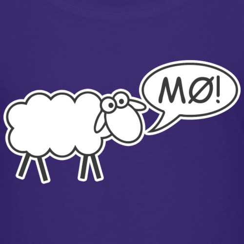Sau som sier Mø! - Premium T-skjorte for barn (ca 2-8 år)