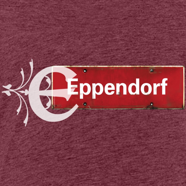 Hamburg Eppendorf Ortsschild mit Initial