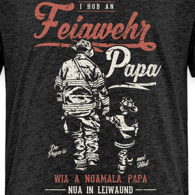 Feiawehrpapa - Kinder Premium T-Shirt