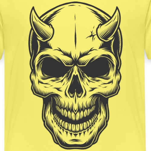 Kunterli Art meet skulls - #KUN-SKU-02 - Exzellent - Kinder Premium T-Shirt