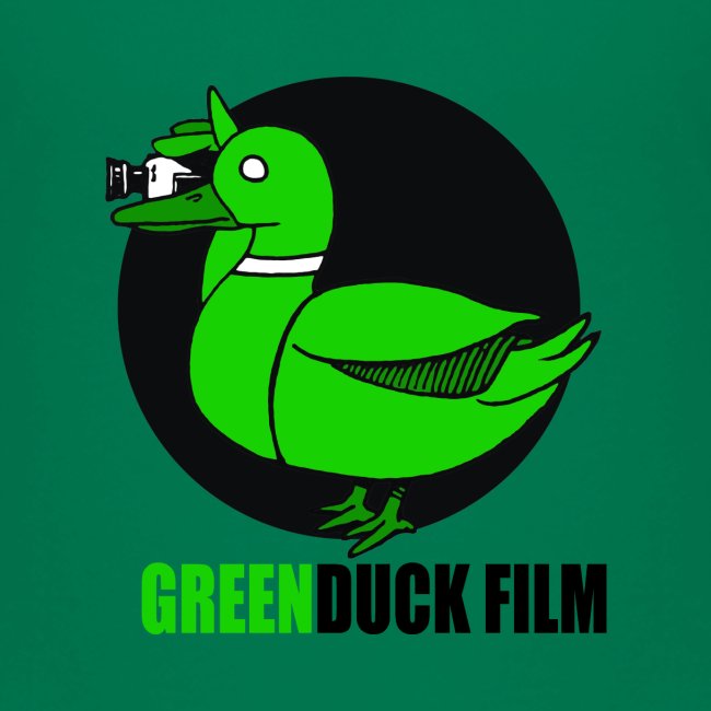 Greenduck Film Logo w. black letters