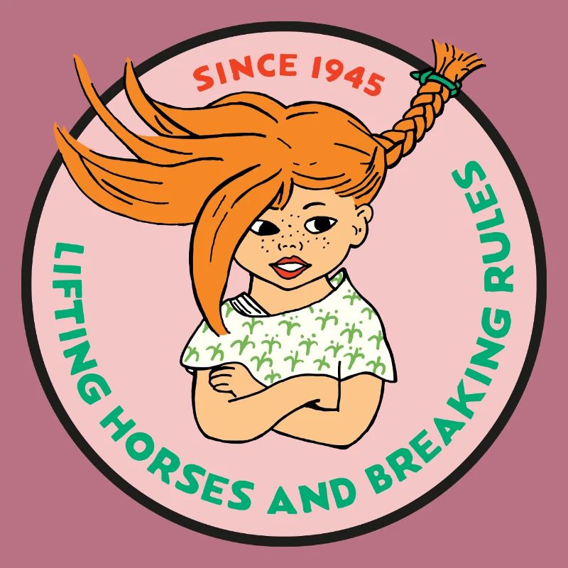 Pippi Langstrumpf Design Wilde Pippi Mit Spruch