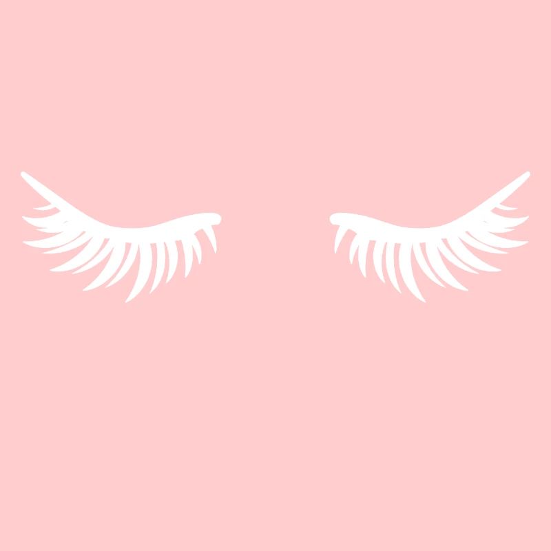 Yeux fermés - cils