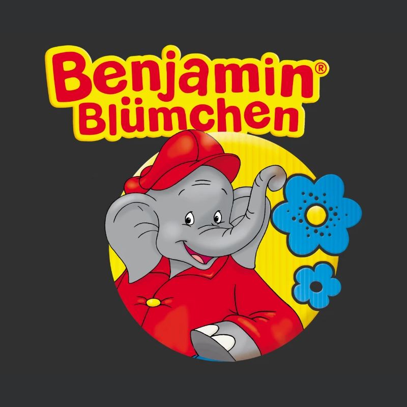 Benjamin Blümchen mit blauen Blümchen