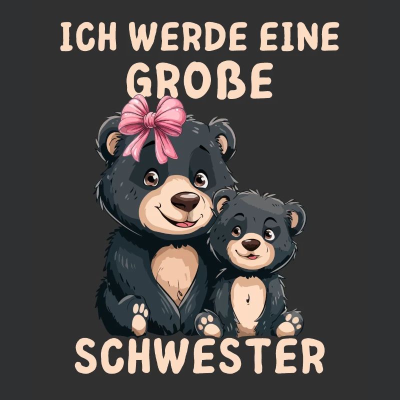 Ich werde eine große Schwester Bär