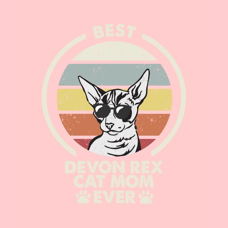 Cat Mom - Devon Rex Cat